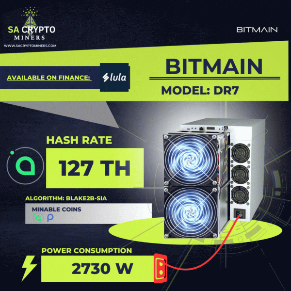 Bitmain_DR7 SCP Asic Miner