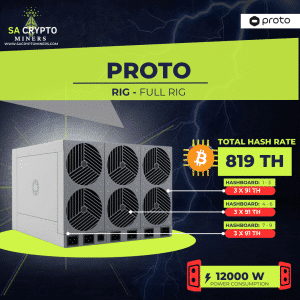 Proto Rig - 819TH - SA Crypto Miners